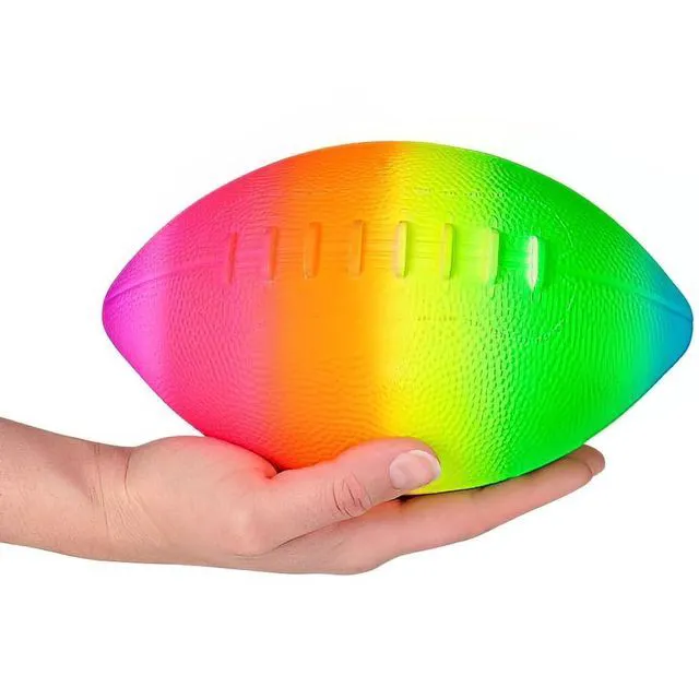 Alt view image 2 of 5 - Rhode Island Novelty 9" Rainbow Football