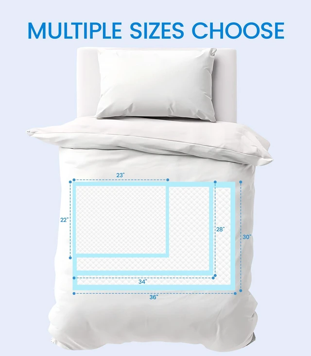 Alt view image 6 of 7 - 30" x 36" Disposable Underpads, 6 Layers, Super Absorbent