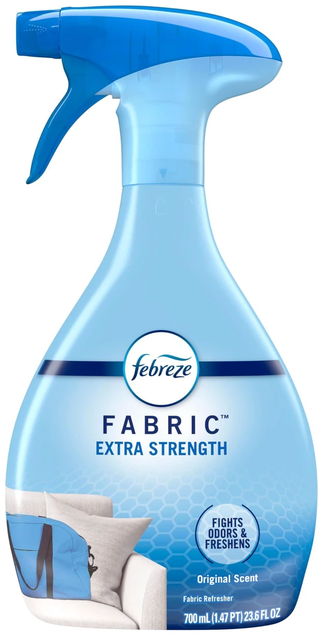 Alt view image 4 of 7 - Febreze Fabric Spray Air Freshener Extra Strength 23.6 fl oz - Odor-Fighting Fabric Refresher, Multi-Use for Couch, Linen, Shoes