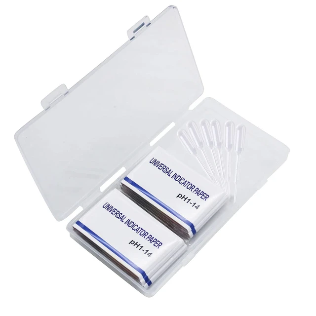 Alt view image 4 of 7 - pH Test Papers 6 Pack 480 Strips Litmus Paper Full Range 1-14