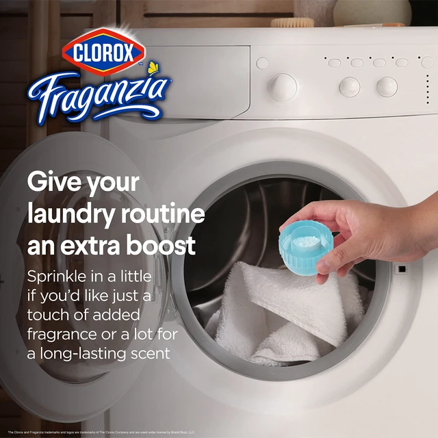 Alt view image 4 of 7 - Clorox Fraganzia In-Wash Scent Booster Crystals, Ocean, 2x18 Oz