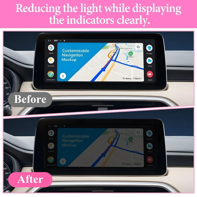 Alt view image 3 of 7 - 4 Pcs 8 x 4 Inch Self-Adhesive Light Dimming LED Blocking Stickers for Electronics Alarm Clock Monitor