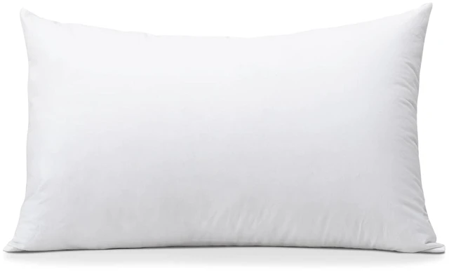 Main image of OTOSTAR 12x20 Throw Pillow Insert, Soft Fluffy Plump Inner Cushion Pad, White Decorative