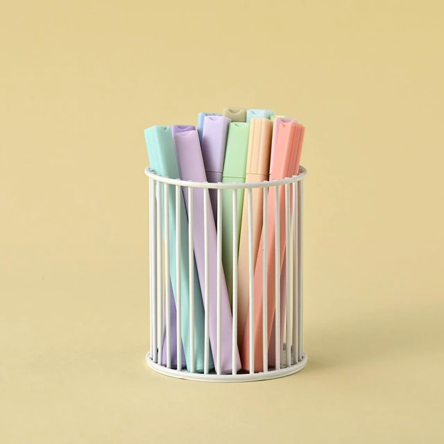 Alt view image 4 of 7 - Konket Aesthetic Bible Highlighters No Bleed, Cute Pastel, 12Pcs Chisel Tip