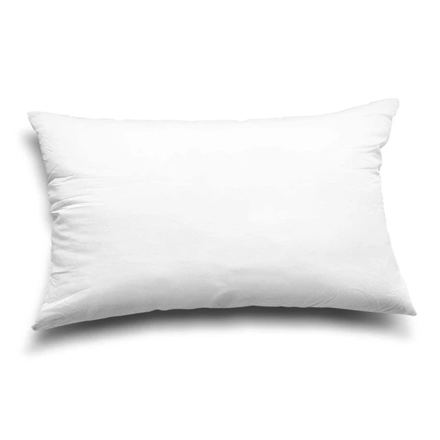 Alt view image 6 of 7 - EDOW Throw Pillow Insert, 12x20in, White, Lightweight Soft Polyester Down Alternative Decorative Pillow Sham Stuffer, Machine Washable