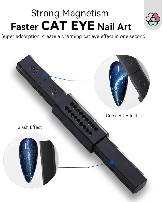 Alt view image 4 of 6 - SAVILAND Cat Eye Gel Nail Polish with Magnet, 9PCS