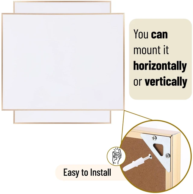 Alt view image 2 of 6 - Mr. Pen 14" x 11" Dry Erase Board with Black Dry Erase Marker