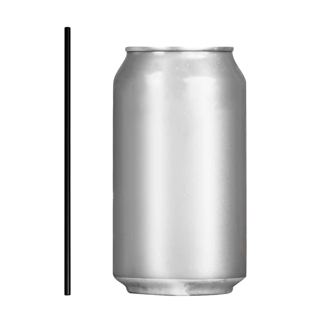 Alt view image 5 of 5 - 5Inch Slim Plastic Coffee Stirrers and Cocktail Straws, Black, 1000 Count