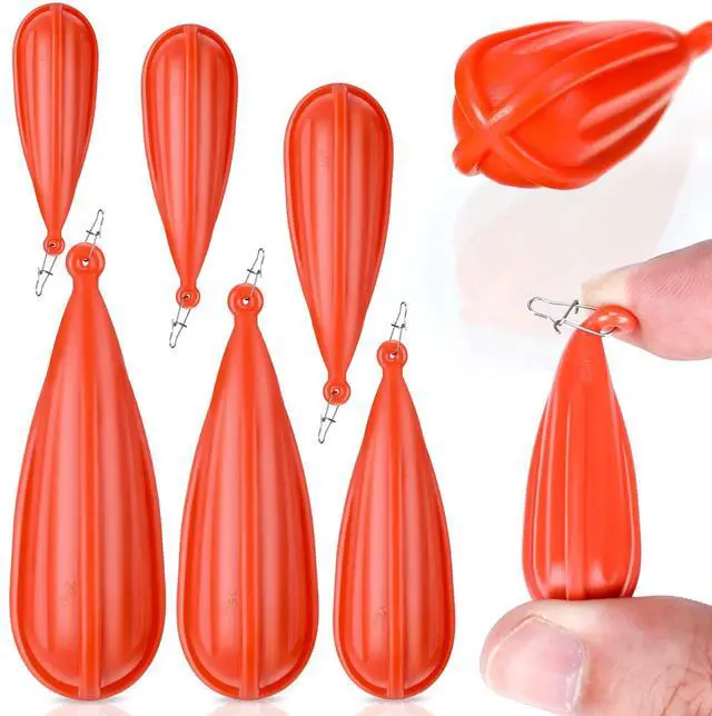 Main image of 6Pcs Fishing Practice Plugs Mixed Sizes Bait Casting Practice Weights