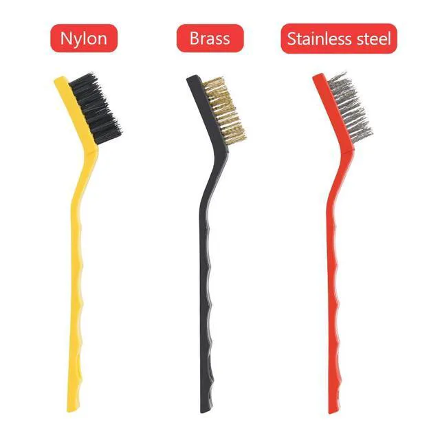 Alt view image 5 of 7 - 9pcs Detailing Brush Set with Interior Cleaning Brush, Steel Wire & Tire Brush