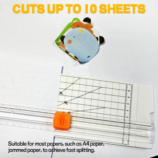 Alt view image 6 of 6 - 14 Inch Paper Trimmer, Paper Cutter Slider Mini