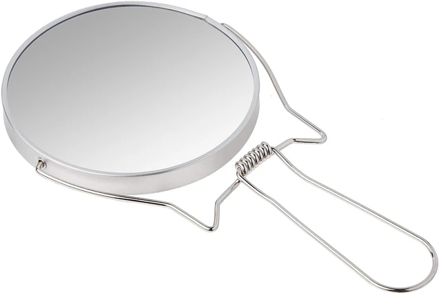 Alt view image 3 of 4 - Goody Two-Sided Makeup Mirror with Stand, 1X and 3X Dual Sided Magnification, Lightweight Portable Table Top Vanity Mirror