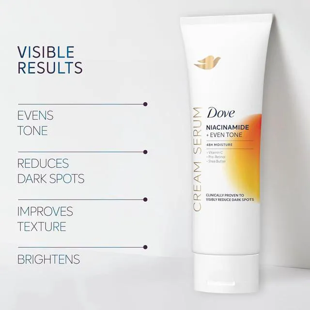 Alt view image 5 of 6 - Dove Body Cream Serum with Niacinamide, Even Tone for Dark Spots, 8oz