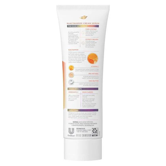 Alt view image 3 of 6 - Dove Body Cream Serum with Niacinamide, Even Tone for Dark Spots, 8oz