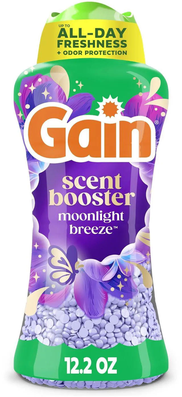 Main image of Gain In-Wash Laundry Scent Booster Beads, Moonlight Breeze Scent, 12.2 oz