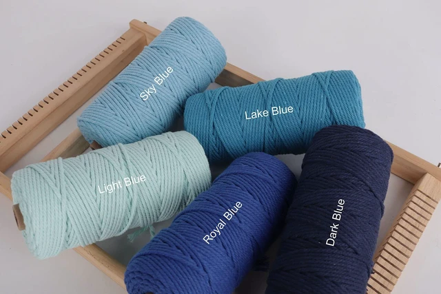 Alt view image 4 of 7 - NOANTA Natural Macrame Cord 2mm x 220 Yards, Cotton Rope Yarn