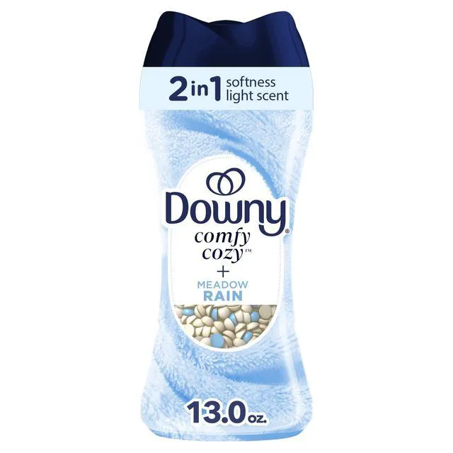 Main image of Downy Blends In-Wash Laundry Scent Booster Beads, Meadow Rain Scent, 13 OZ, Fabric Softener Beads and Freshness