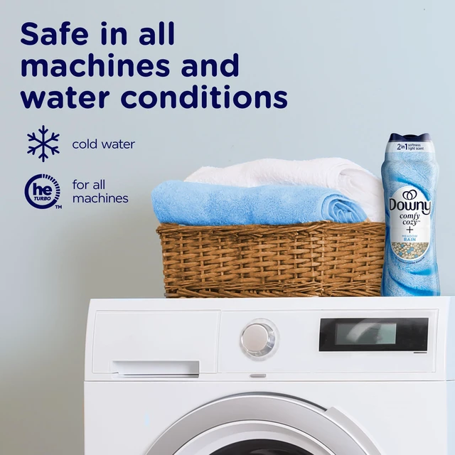 Alt view image 5 of 7 - Downy Blends In-Wash Laundry Scent Booster Beads, Meadow Rain Scent, 13 OZ, Fabric Softener Beads and Freshness