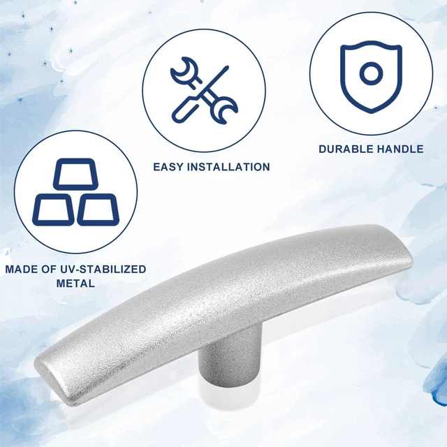 Alt view image 4 of 7 - Peutier 2pcs RV Waste Valve Handle Replacement Compatible with CAMCO