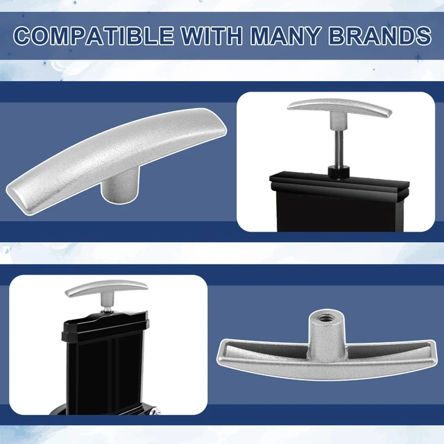 Alt view image 2 of 7 - Peutier 2pcs RV Waste Valve Handle Replacement Compatible with CAMCO