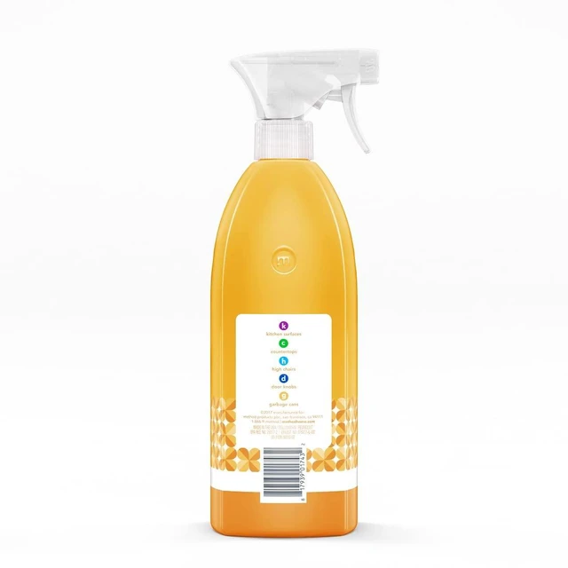 Alt view image 4 of 6 - Method Antibacterial All-Purpose Cleaner Spray, Citron, 28 Fl Oz (Pack of 2), Kills 99.9% of Household Germs