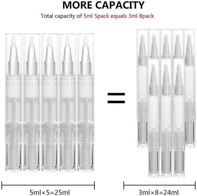 Alt view image 5 of 6 - UPZIGS Empty Cuticle Oil Pen 5ml 5-Pack