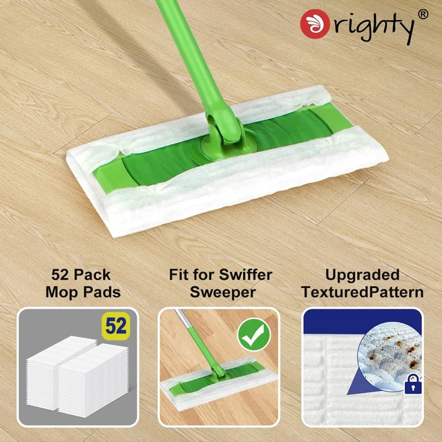 Alt view image 5 of 7 - Orighty Dry Sweeping Cloths for Swiffer Sweeper, 52 Count, Disposable