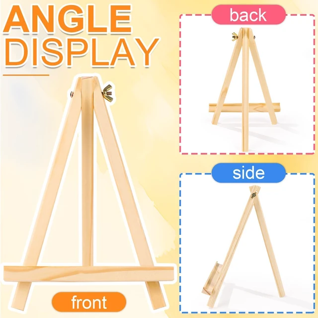 Alt view image 5 of 7 - ESRICH 4PCS 9Inch Easel Stand for Painting Canvas