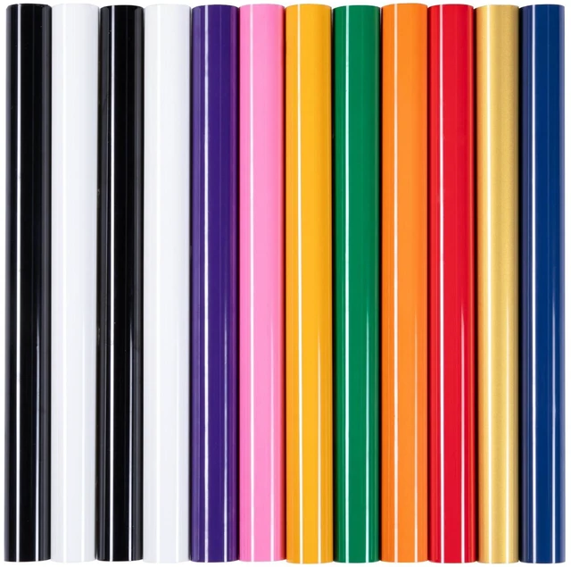 Main image of HTVRONT HTV Heat Transfer Vinyl 13-Pack Sheets