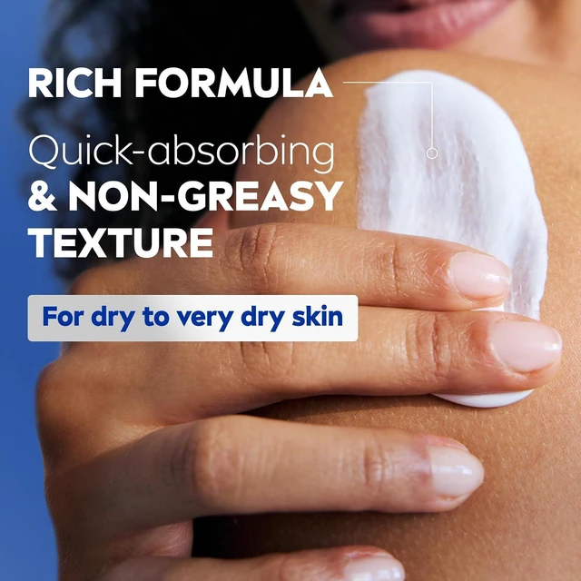 Alt view image 4 of 6 - NIVEA Essentially Enriched Body Lotion for Very Dry Skin with Almond Oil, 16.9 Oz