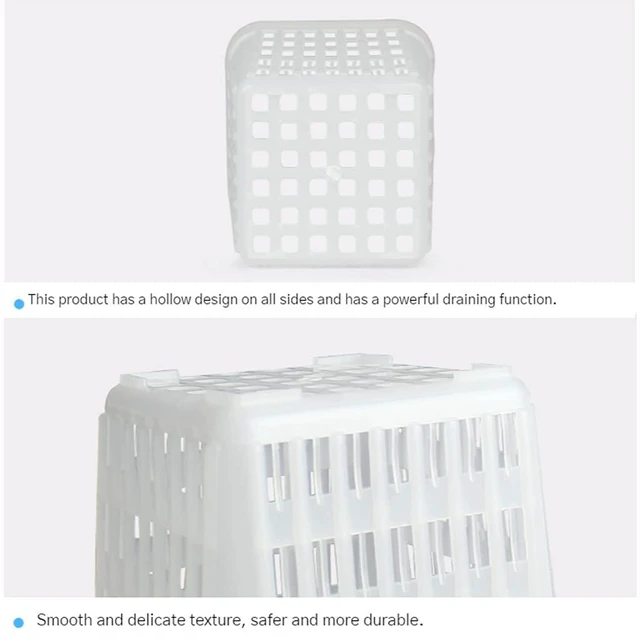 Alt view image 3 of 6 - Dishwasher Cutlery Basket Storage Holder for Fork Spoon Spare Parts, Sink Drain Basket Tool Strainer