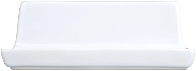 Main image of Mainstays Stoneware Butter Dish with Lid, White