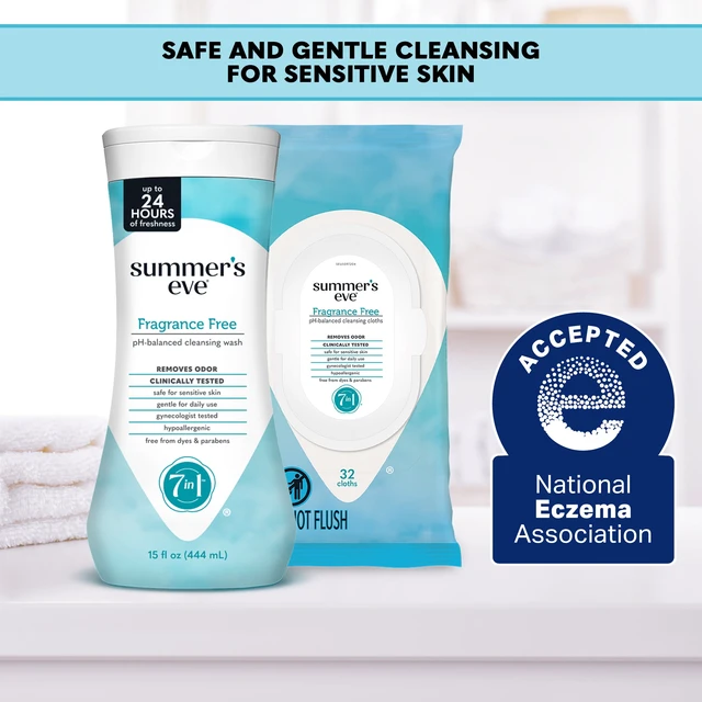 Alt view image 5 of 5 - Summer's Eve Fragrance Free All-Over Daily Feminine Wash 15Oz