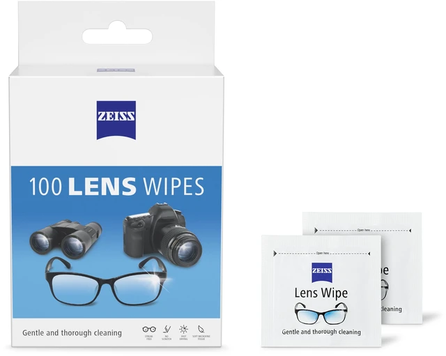 Alt view image 4 of 4 - ZEISS Gentle and Thorough Eyeglass Lens Cleaner Wipes 100Count