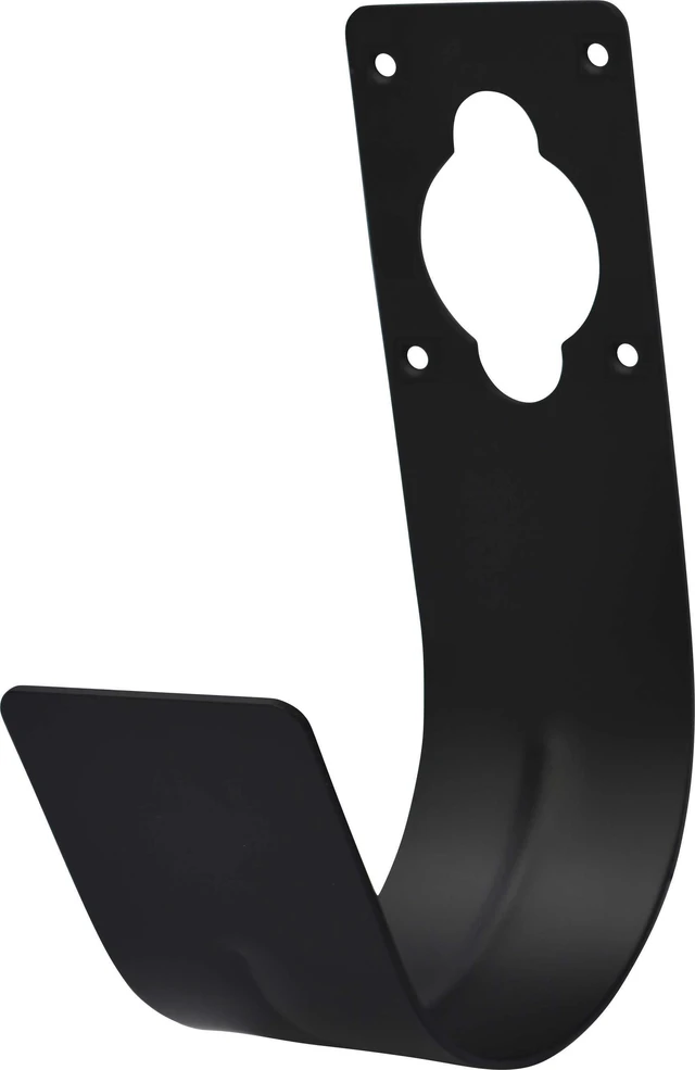 Alt view image 6 of 6 - Expert Gardener Metal Spigot Hose Hanger, Black, Holds up to 100 ft of Hose