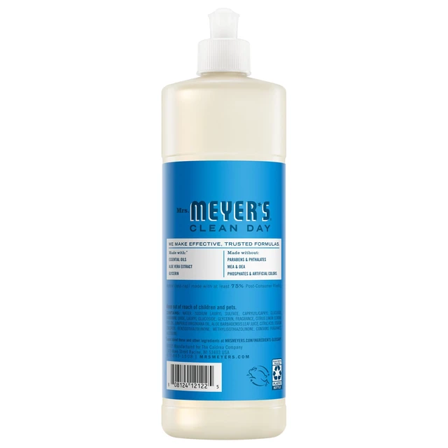 Alt view image 4 of 7 - Mrs. Meyer's Clean Day Liquid Dish Soap, Blueberry Scent, 16 Fl Oz