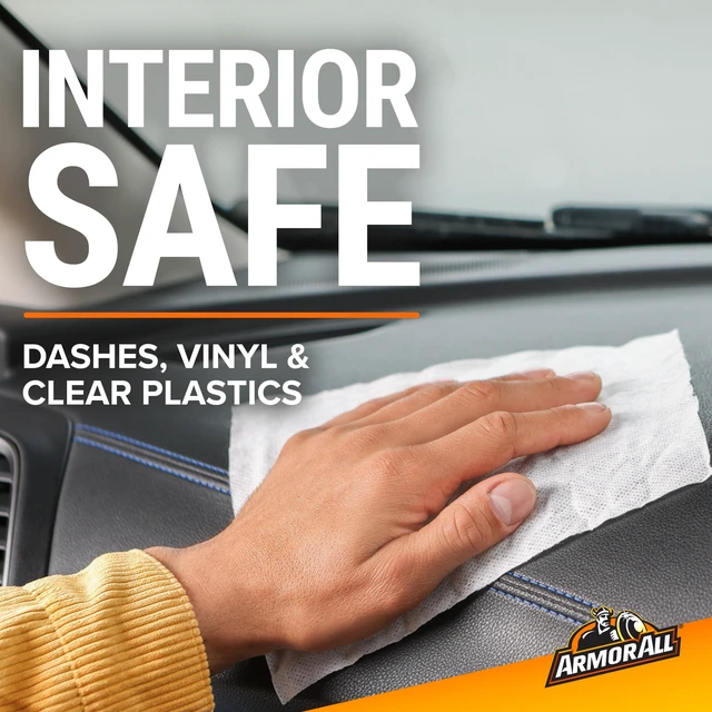 Alt view image 3 of 5 - Armor All Interior Car Cleaning Wipes, 30 Count