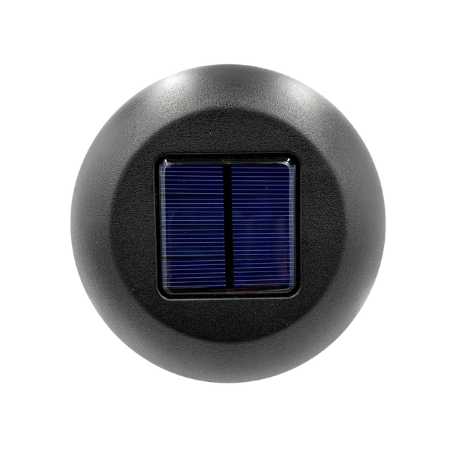 Alt view image 6 of 6 - Mainstays Solar Powered LED Walkway Light with Glass Lens, Black Lattice, 8 Lumens, 1 Light