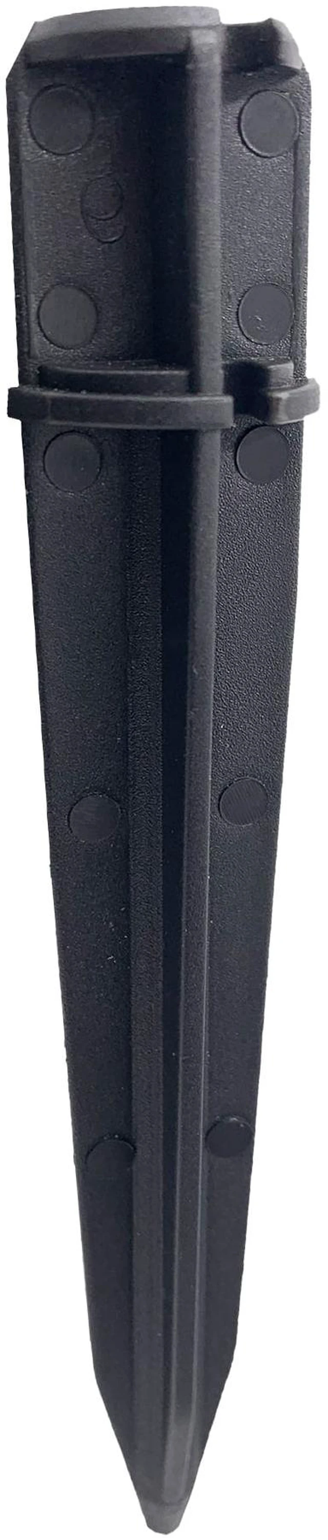Alt view image 2 of 6 - Mainstays Solar Powered LED Walkway Light with Glass Lens, Black Lattice, 8 Lumens, 1 Light