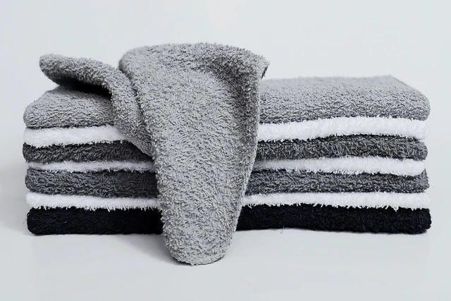 Alt view image 5 of 6 - Mainstays 18-Pack Washcloth Bundle, Grey Multi