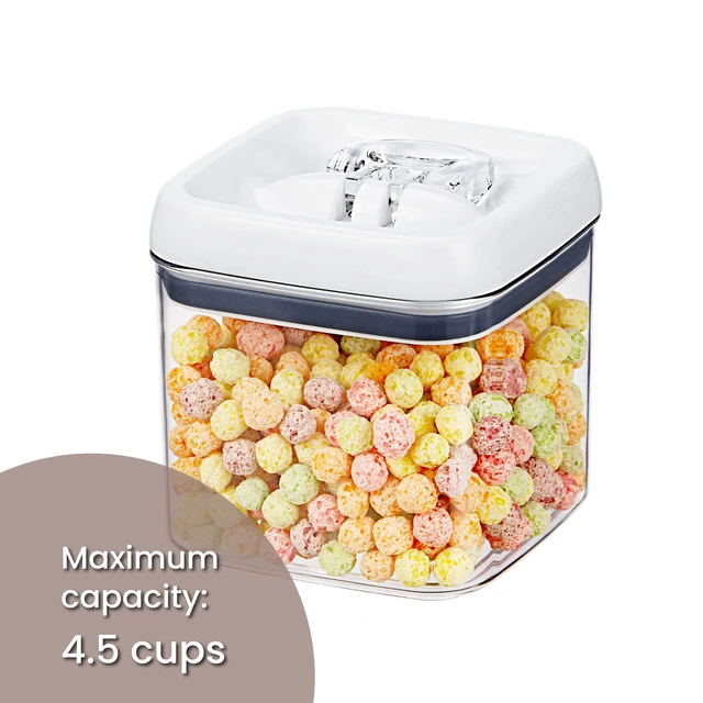 Alt view image 2 of 6 - Better Homes & Gardens Flip-Tite 4.5Cup Square Food Storage Container