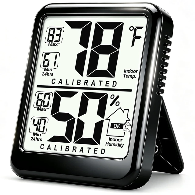 Main image of Antonki Indoor Thermometer Hygrometer Temperature Humidity Meter