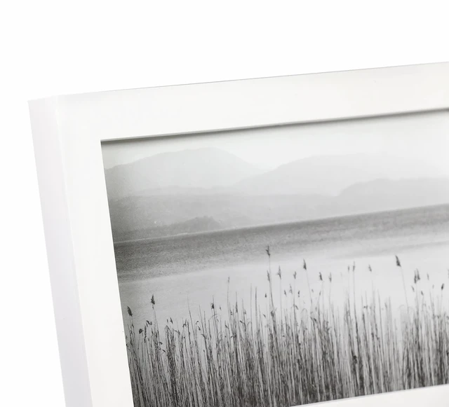 Alt view image 5 of 7 - Mainstays Linear Picture Frame, White, Holds Two 4x6 Photos