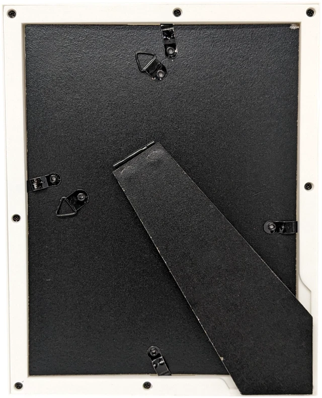 Alt view image 3 of 7 - Mainstays Linear Picture Frame, White, Holds Two 4x6 Photos