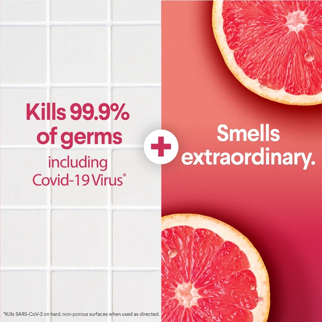 Alt view image 4 of 5 - Clorox Scentiva Disinfecting Multi-Surface Cleaner Spray, Grapefruit & Orange Blossom, 32fl oz