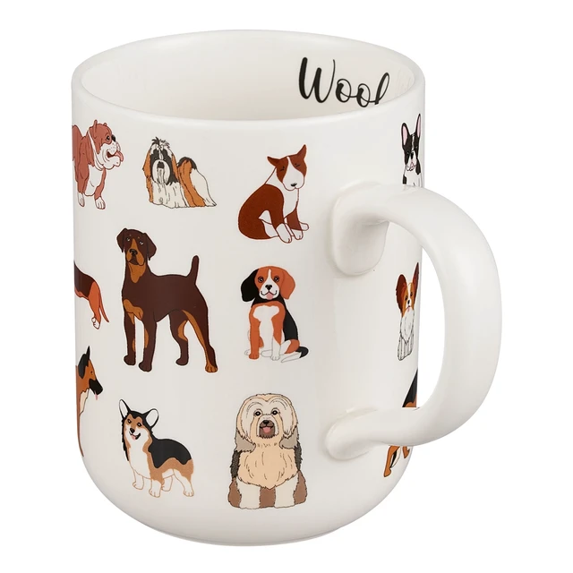 Alt view image 2 of 6 - Mainstays 16.06oz Stoneware Dog Mug, White
