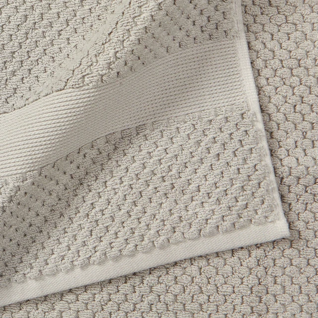 Alt view image 2 of 6 - Better Homes & Gardens Signature Soft Cotton Popcorn Textured Hand Towel, Soft Silver