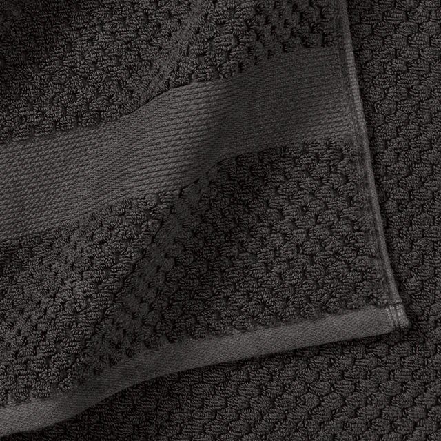 Alt view image 2 of 6 - Better Homes & Gardens Signature Soft Cotton Popcorn Textured Hand Towel, Grey Shadow