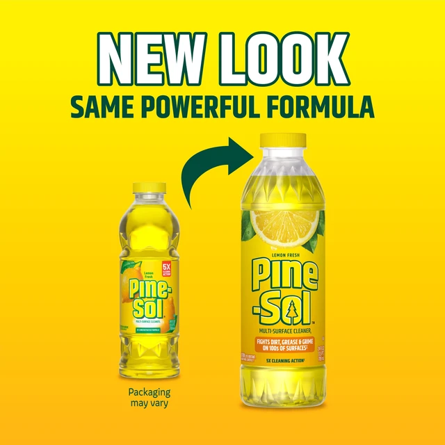 Alt view image 4 of 5 - Pine-Sol Multi-Surface Floor Cleaner, Lemon Fresh, 24 Fl Oz