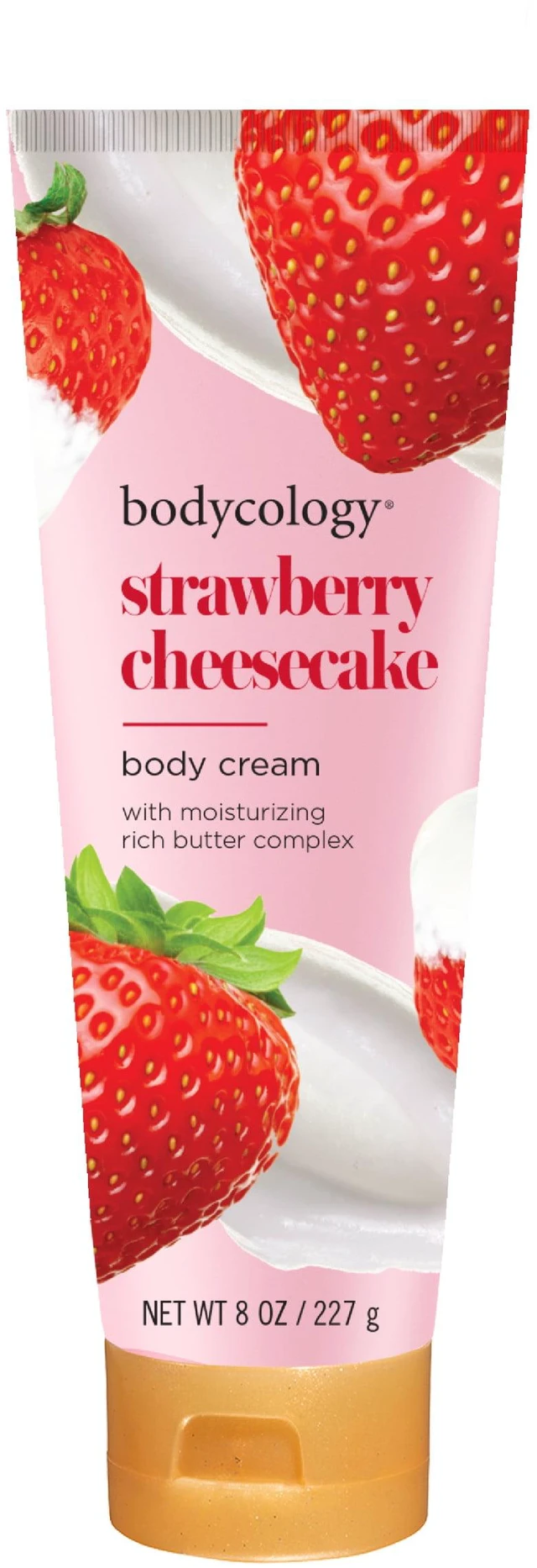 Main image of Bodycology Strawberry Cheesecake Shea Butter Body Cream, 8oz